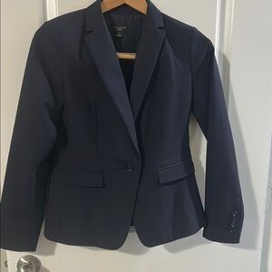 Ann Taylor Classic Navy Blazer